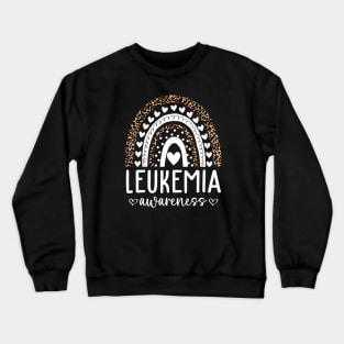 We Wear Orange Leukemia Awareness Month Crewneck Sweatshirt